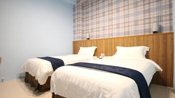 Double or Twin Room | Desk, soundproofing, free WiFi, bed sheets