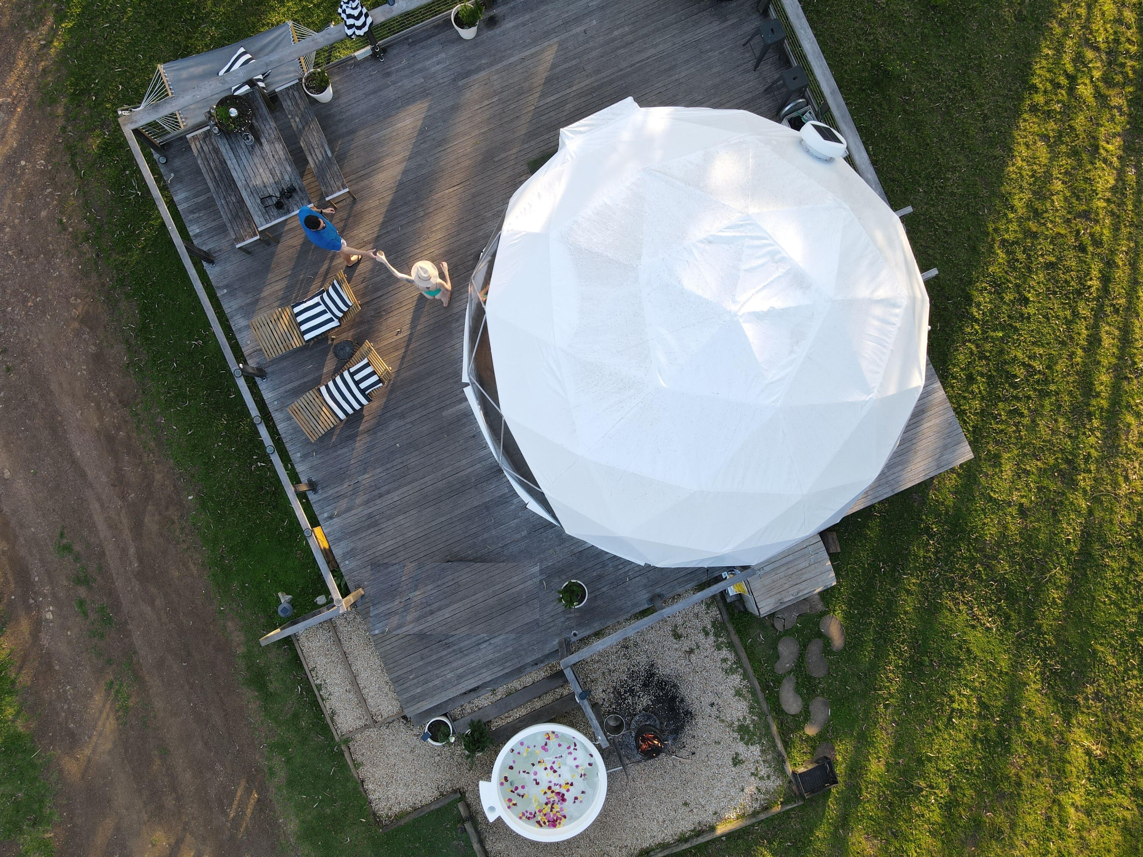 Luxury Tent, Mountainside | Balcony