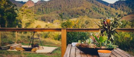 Vue sur les montagnes