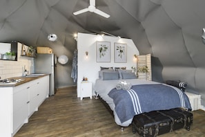 Interior entrance - Nature Domes (Toms Creek)