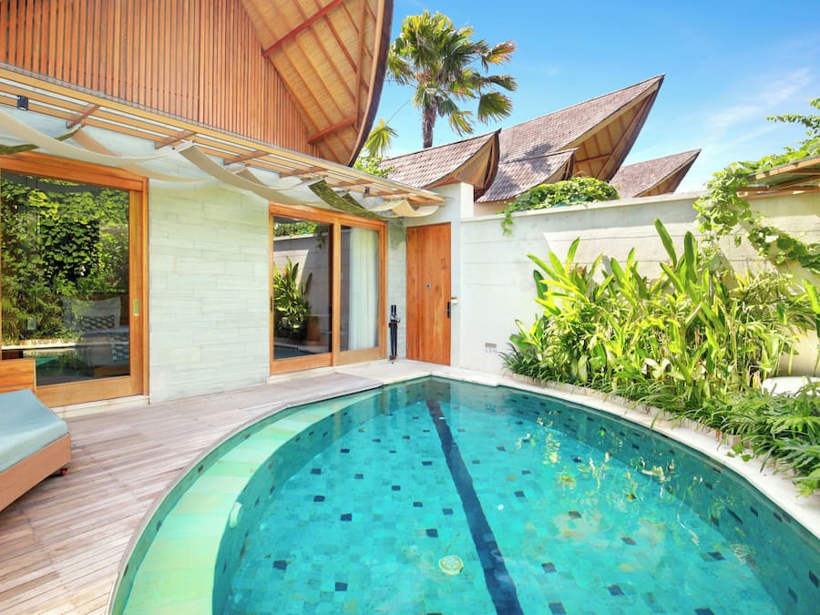 Uitzicht vanuit de kamer