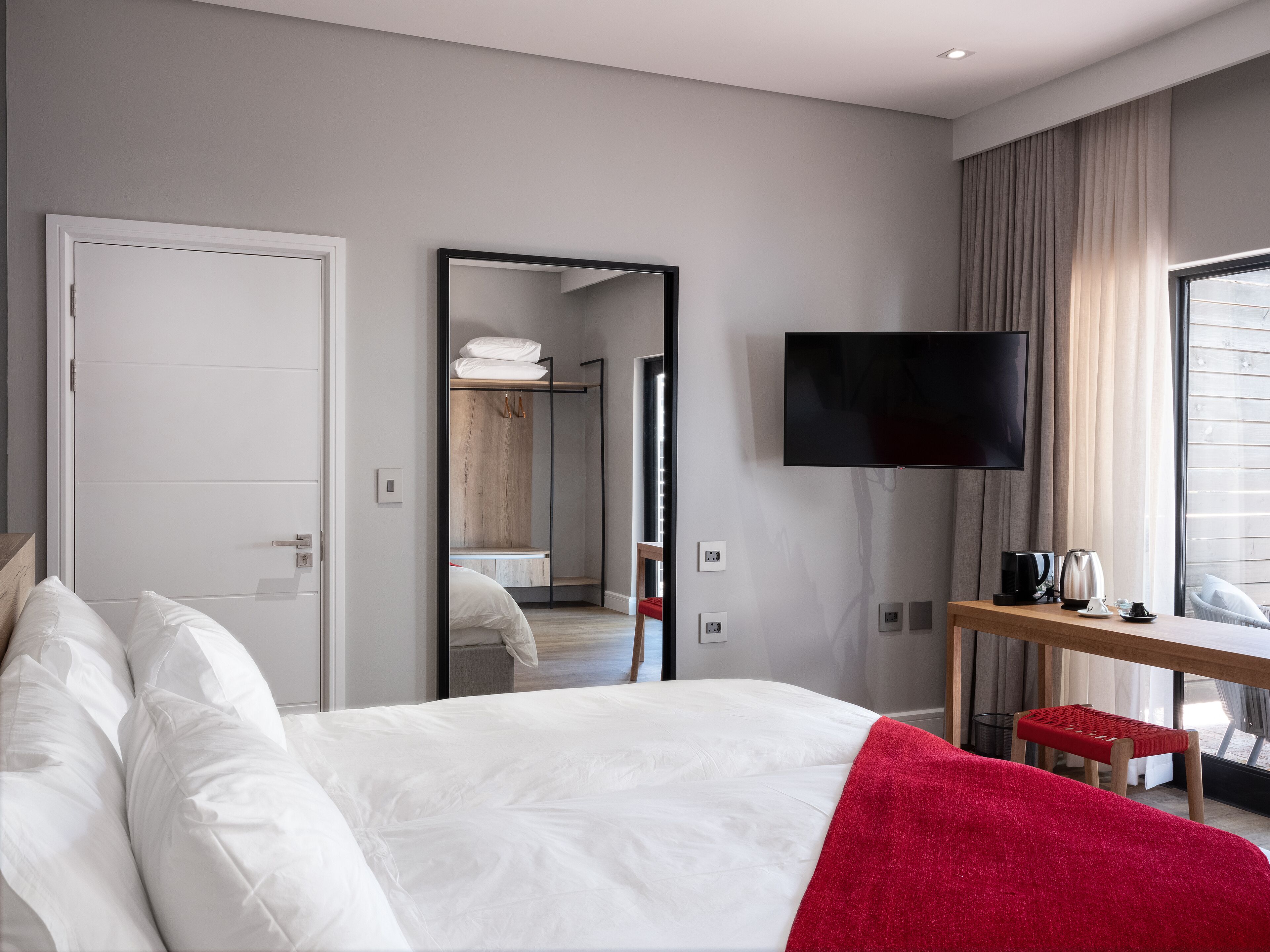 Tweepersoonskamer | Hypoallergeen beddengoed, een gratis minibar, een kluis op de kamer