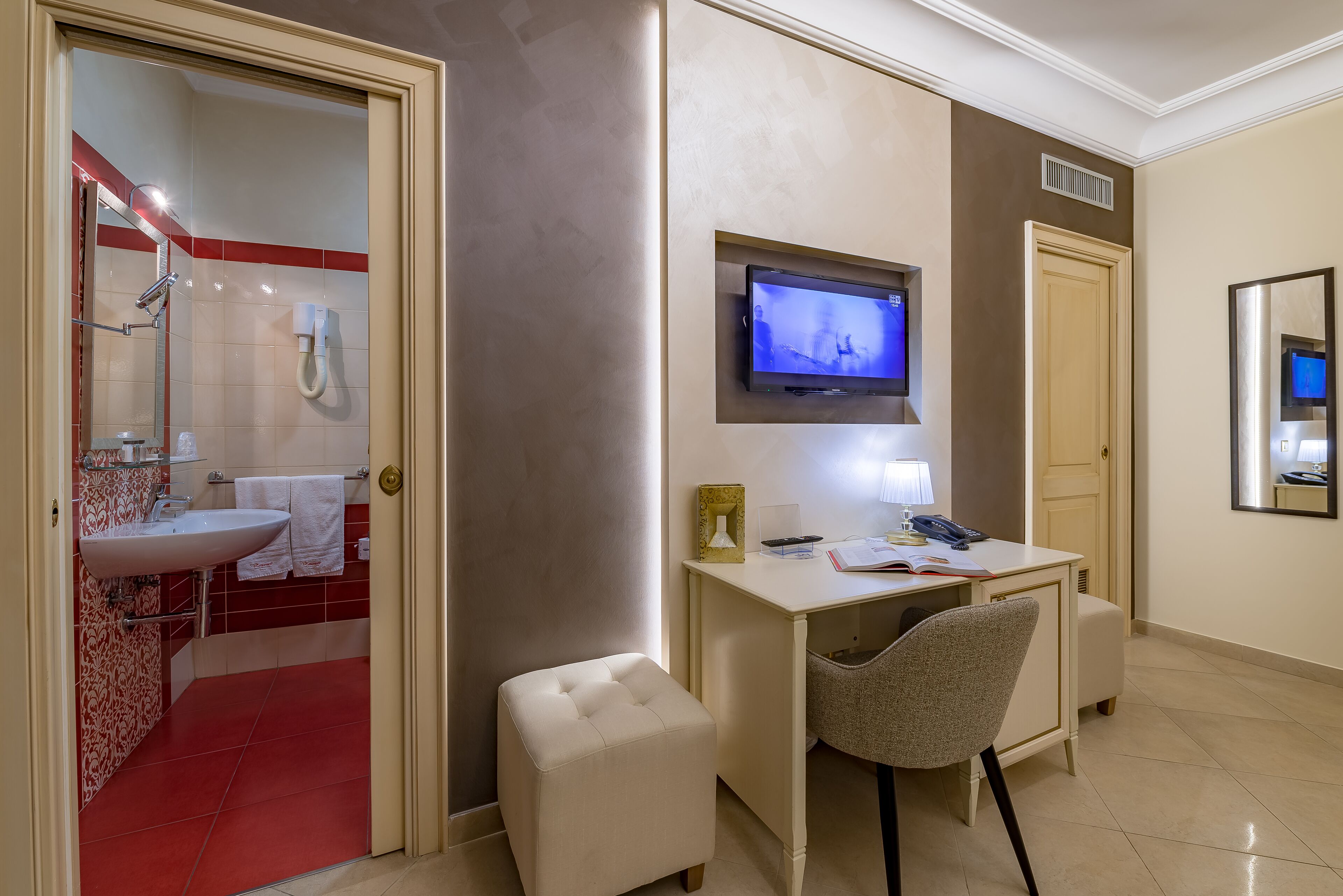 superior room, city view (202) | premium bedding, down duvets, desk, soundproofing