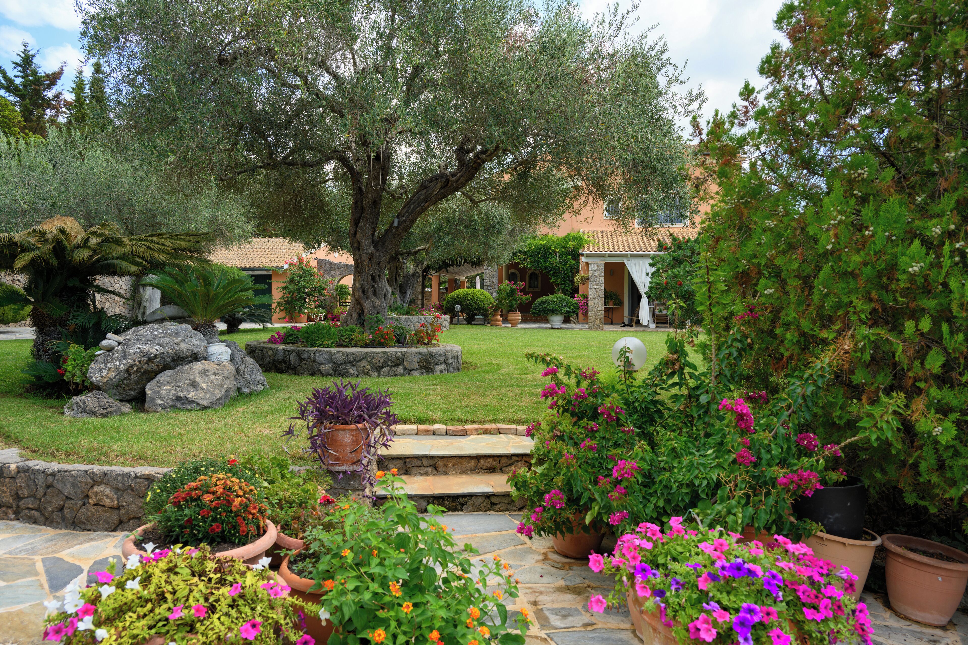 Voorkant van accommodatie