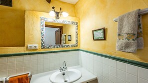 Shower, hair dryer