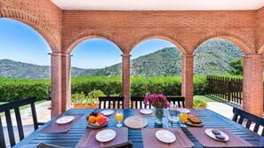 Opções para refeição ao ar livre