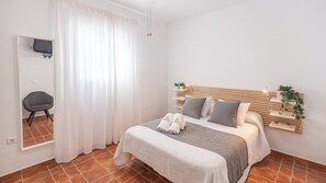 2 bedrooms, iron/ironing board, travel crib, WiFi