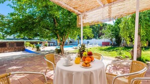 Restauration en plein air