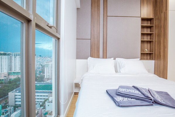 3 多间卧室、熨斗/熨衣板、免费 WiFi、床单