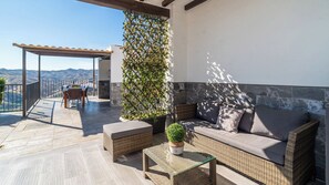 Terrace/patio - Casa Adrian Almáchar by Ruralidays (Málaga)