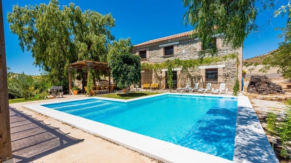 Pool - Caserío Lo Bulle Oria by Ruralidays (Almería)