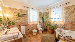 Combined shower/tub