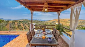 Outdoor dining - La Morada Antequera - La Higuera by Ruralidays (Málaga)