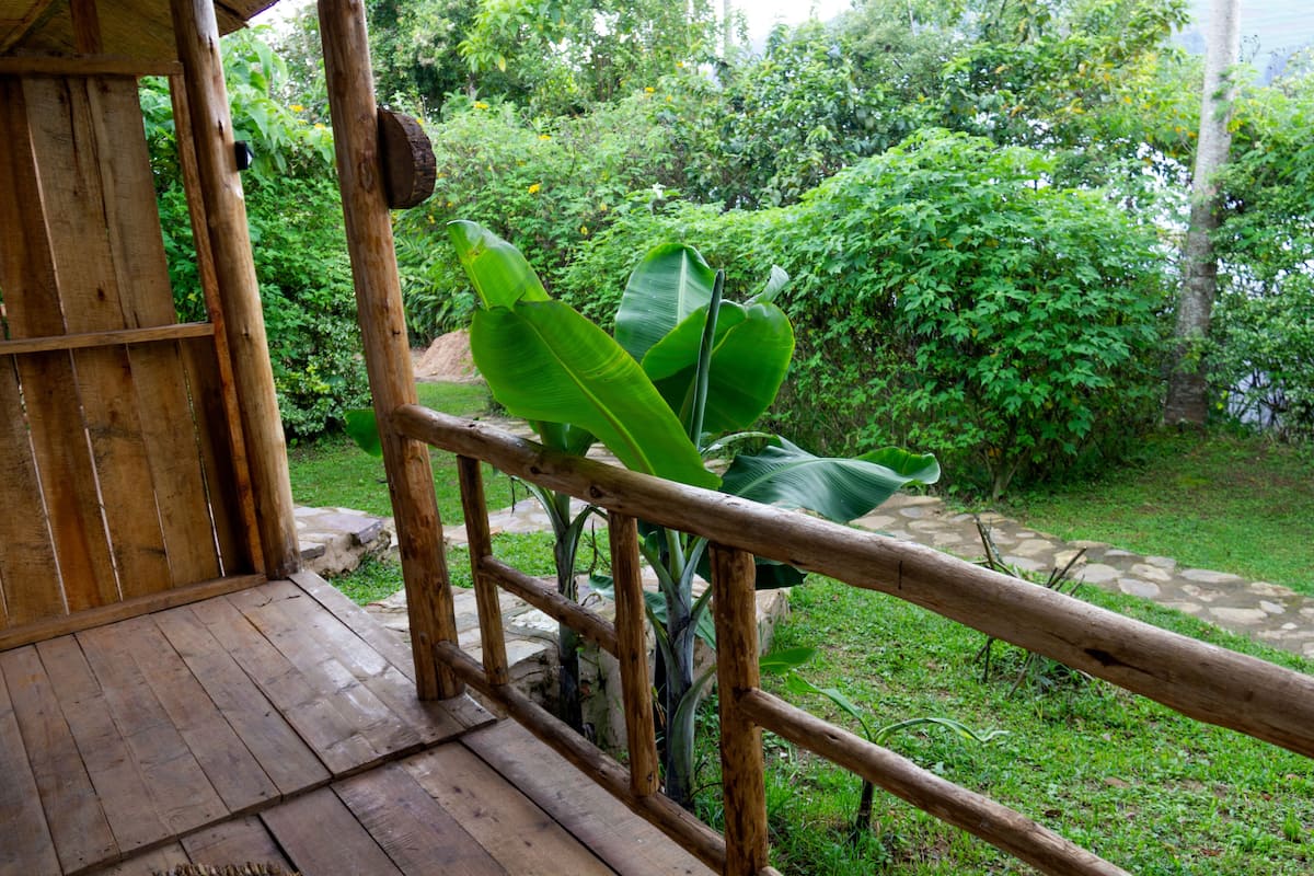 Comfort Quadruple Room, 1 Bedroom, Garden View (Crane) | Balcony view