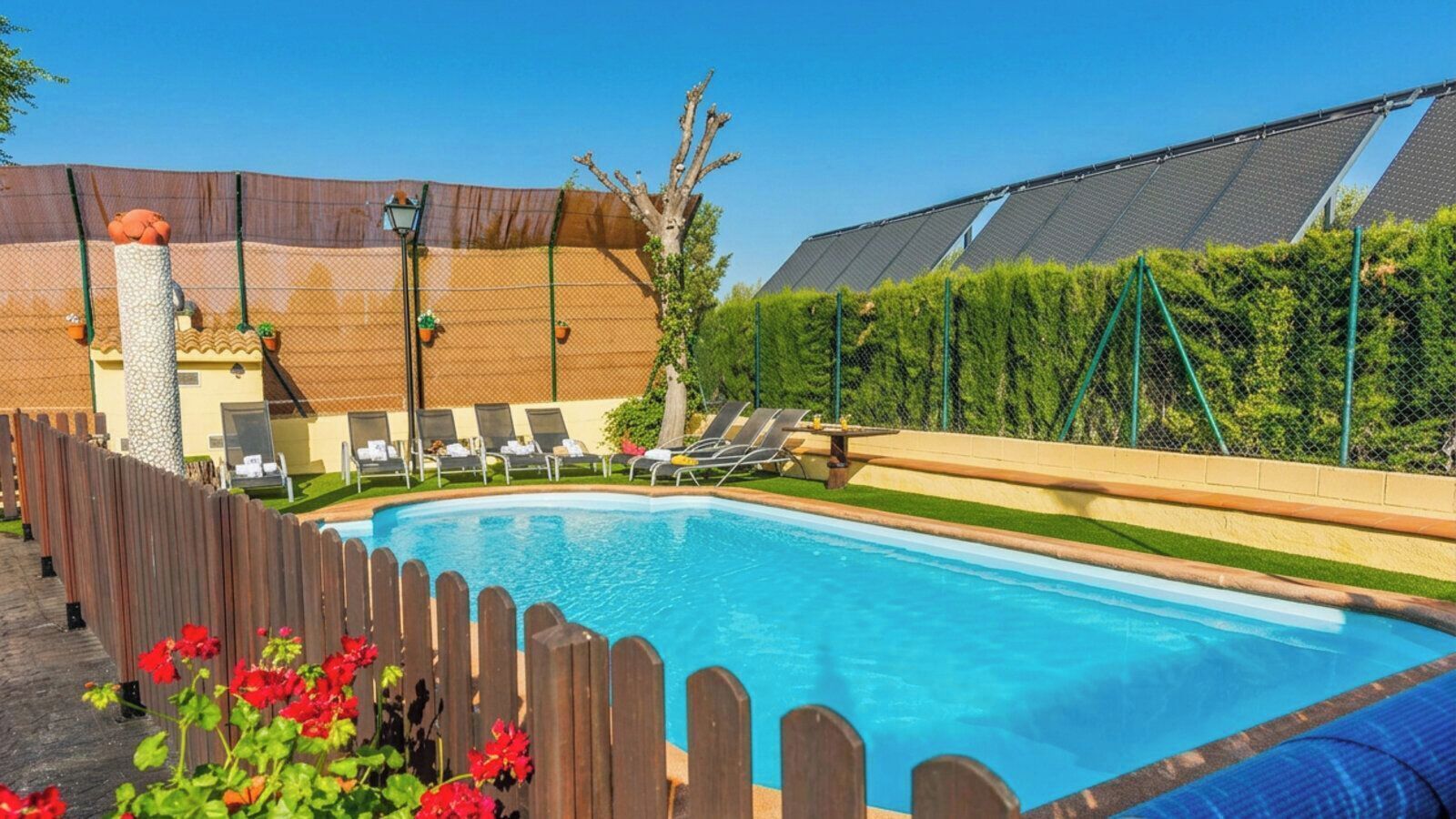 Piscine chauffée