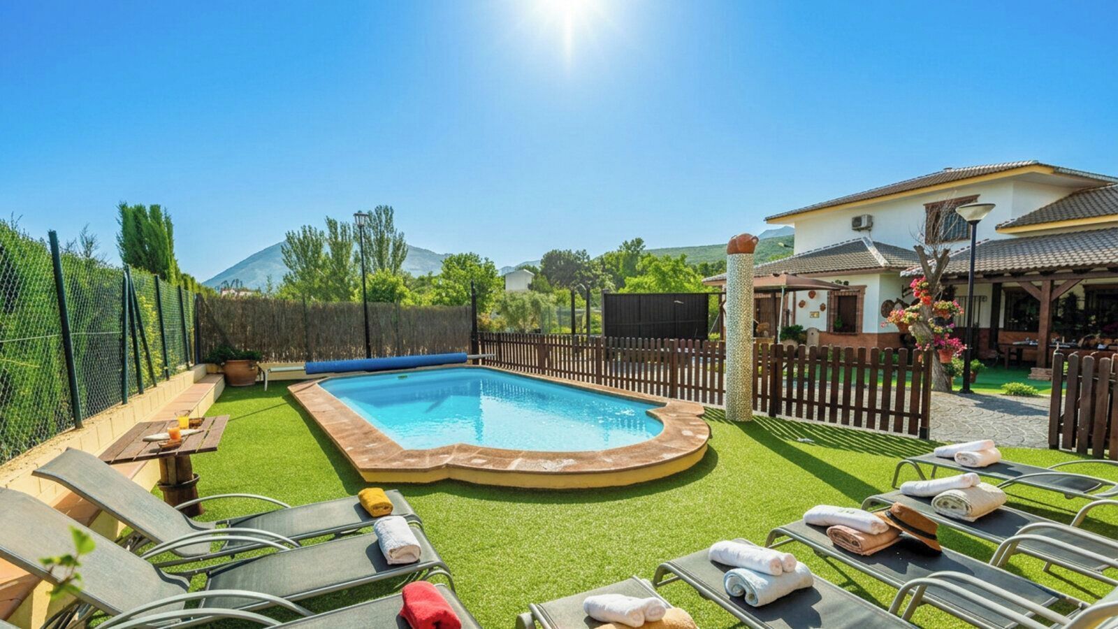 Piscina climatitzada 