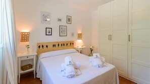 2 bedrooms, iron/ironing board, travel crib, WiFi