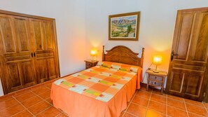 3 bedrooms, iron/ironing board, travel cot, WiFi