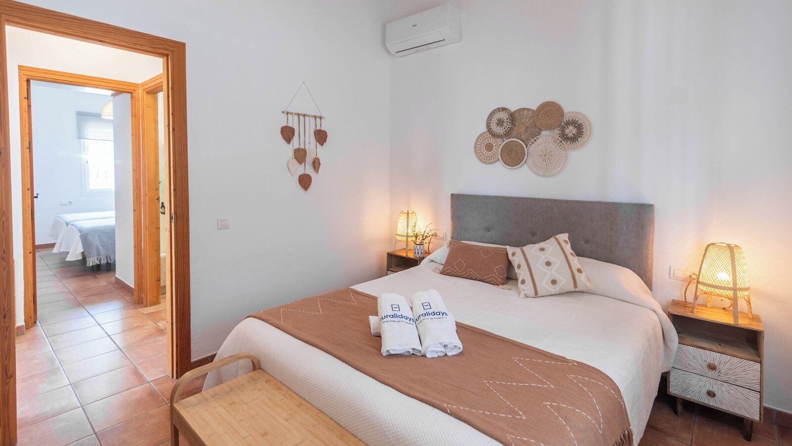 2 bedrooms, iron/ironing board, travel crib, WiFi
