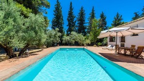 Pool - Casa Rural Casería San José Baeza by Ruralidays (Jaén)