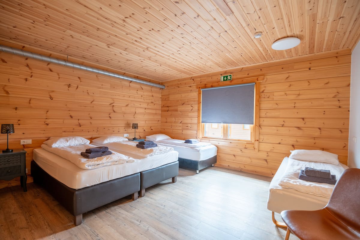 Family Quadruple Room, Private Bathroom | Blackout drapes, free WiFi, bed sheets