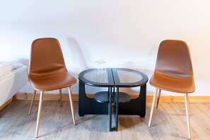 Family Quadruple Room, Private Bathroom | Living area - Glaðheimar Guesthouse (Blönduós)