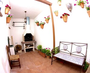 Aire de pique-nique/barbecue