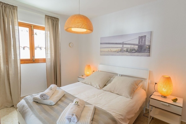 2 bedrooms, iron/ironing board, travel crib, WiFi