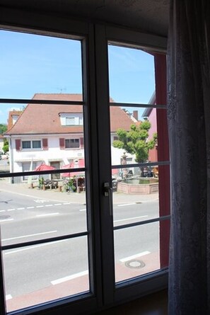 Uitzicht vanuit de kamer