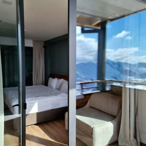 Superior Double or Twin Room | Free WiFi, bed sheets - Hotel Monte Gudauri (Kazbegi)