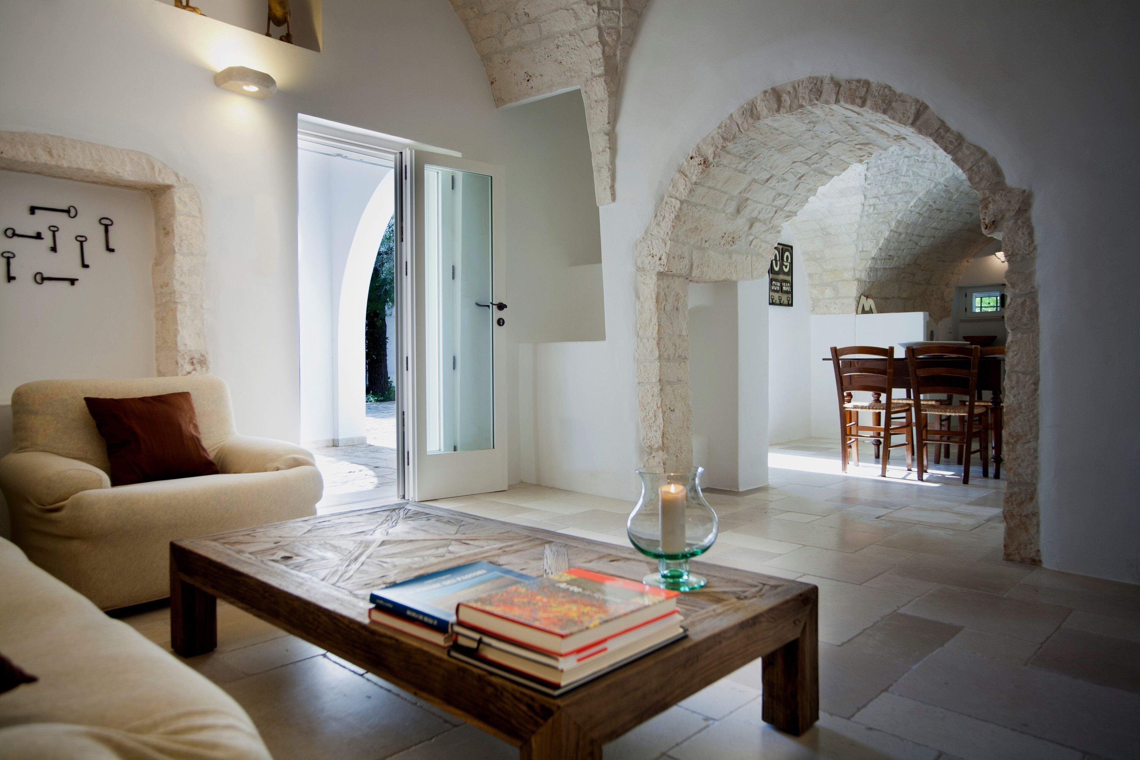 Sala de estar en el lobby