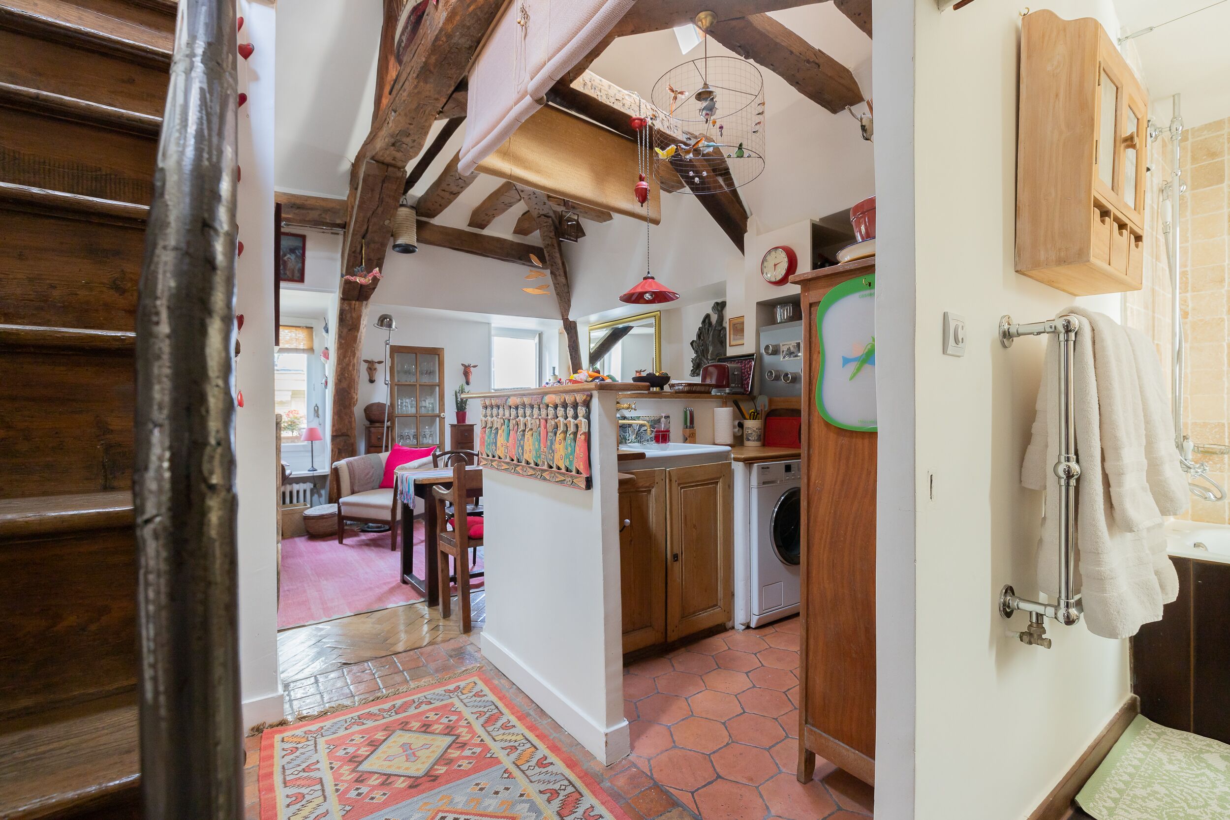 Heart of the Latin Quarter 2br Rooftop Duplex