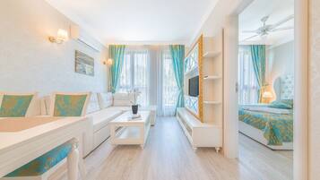 Coffres-forts dans les chambres, rideaux occultants