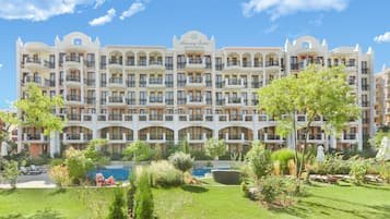 Fassade der Unterkunft