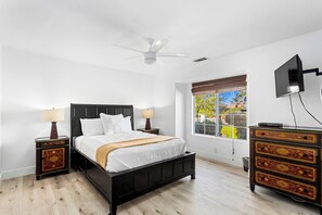 4 bedrooms, iron/ironing board, free WiFi