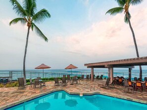 Pool - Hi-Style Condo w/Fantastic Fairway Views, Wet Bar, Kitchen, AC, WiFi, Flat Screens+Laundry–Kanaloa a (KAILUA-KONA)