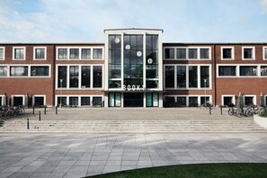 Façana frontal de l'allotjament