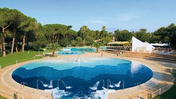 Seasonal outdoor pool