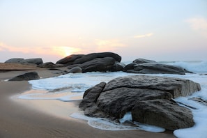 Vue sur la plage/l’océan