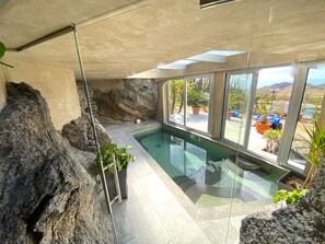 Indoor pool, outdoor pool - Wonderful and relaxing property, private pool, thermal pool (Trecastagni)