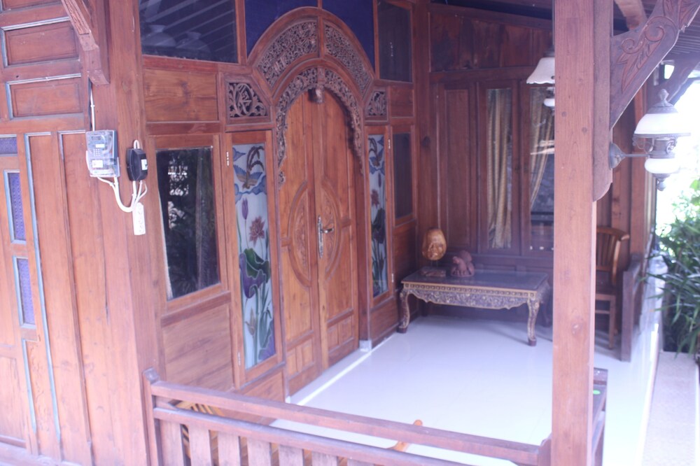 Omah Putih Limasan Javanese traditional house
