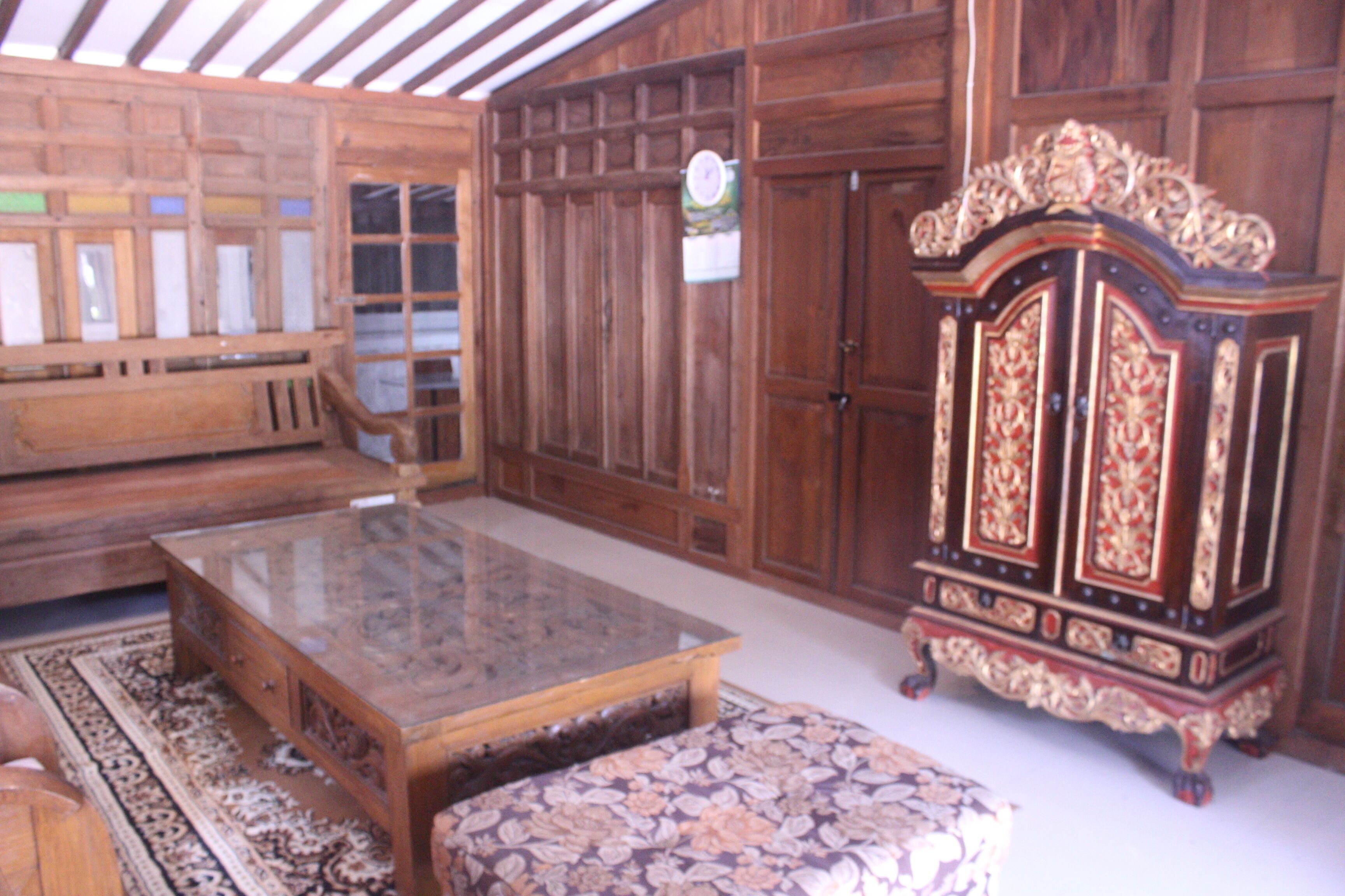 Omah Putih Limasan Javanese traditional house