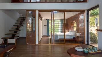 Villa - 2 soveværelser | Stue | Fladskærms-tv