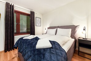 1 makuuhuone, tallelokero huoneessa, silitysrauta/-lauta, ilmainen Wi-Fi