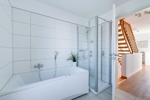 Shower, hair dryer