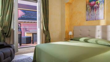 Superior Double Room | Down comforters, minibar, in-room safe, desk