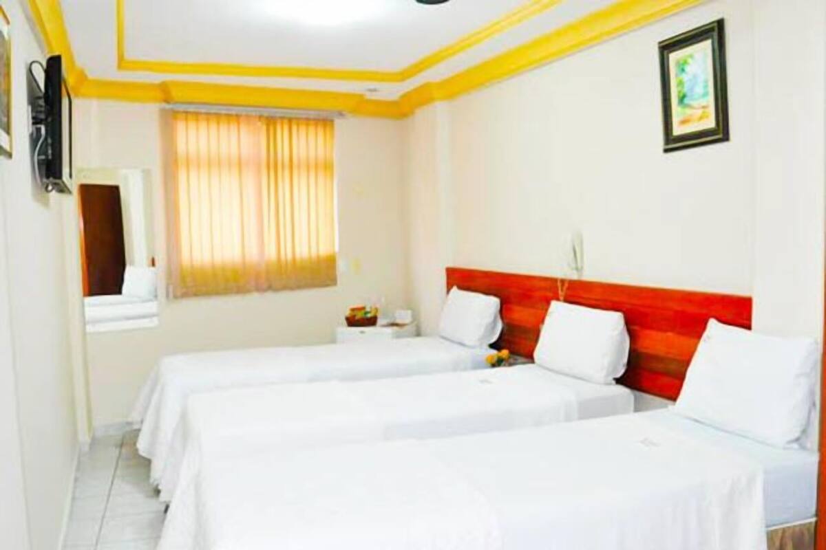 Minibar, cortinas blackout, wifi gratis y ropa de cama