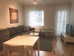 Apartment, 1 Bedroom | Living room