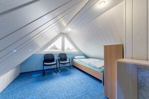 Iron/ironing board, free WiFi, bed sheets