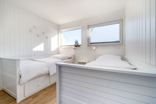 Wasserhaus "The Nordic House" im Ostseeresort Olpenitz - Sonnendeck & Meerblick